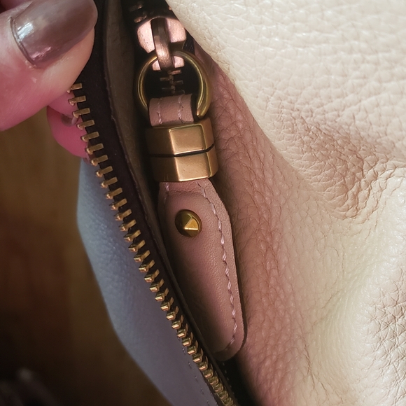 orYANY Lian Color Block 100% Pebble Leather Hobo Bag - Picture 11 of 13